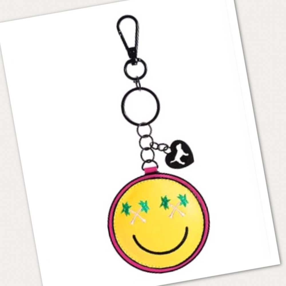 Pink VS charm Keychain NWT